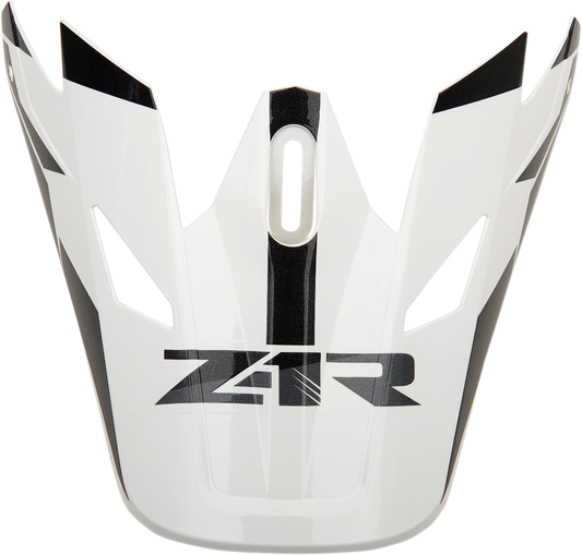 Z1R Rise Visor Kit - White/Black 0132-1088