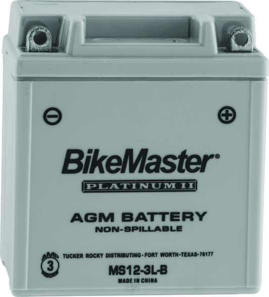 BikeMaster AGM Battery - MS12-3L-B 780766