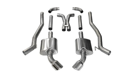 Corsa 10-15 Chevrolet Camaro SS 6.2L V8 Manual Polished Xtreme 3in Cat-Back 14968