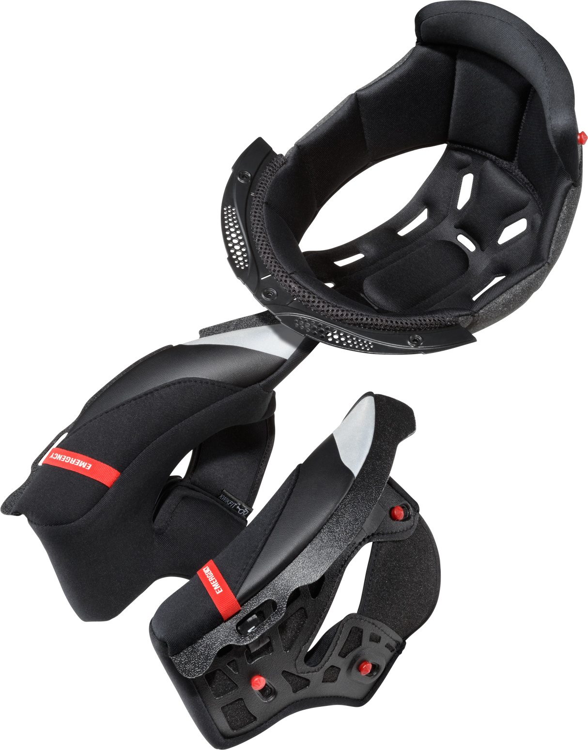 SCORPION EXO Exo-T520 Kwikwick C Liner/Cheek Pad Kit Xl 52-600-07