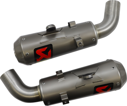 AKRAPOVIC Slip-On Line Titanium Muffler - Hypermotard 950 S-D9SO15-HCBT 1811-4240