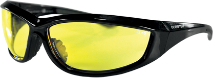 BOBSTER Charger Sunglasses - Gloss Black - Yellow ECHA001Y