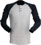 Z1R Waffle Long-Sleeve Shirt - Gray - XL 2840-0152