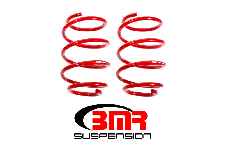 BMR 16-17 6th Gen Camaro V8 Front Performance Version Lowering Springs - Red SP042R