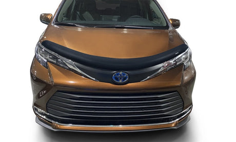 AVS 21-22 Toyota Sienna Bugflector II High Profile Hood Shield - Smoke 24921