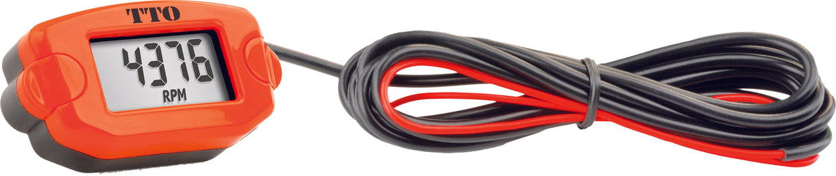 TRAIL TECH Tto Tach Hour Meter Orange 723-A00