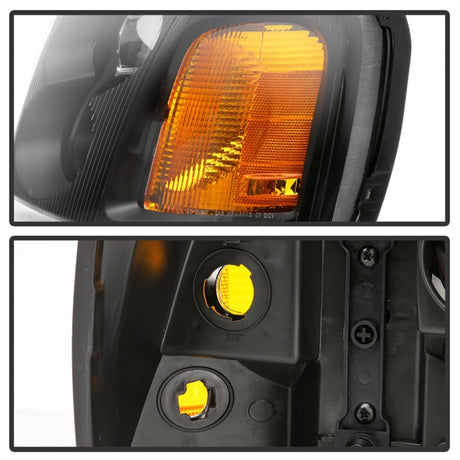 xTune 02-09 GMC Envoy OEM Style Headlights - Black (HD-JH-GEN02-AM-BK) 9042652