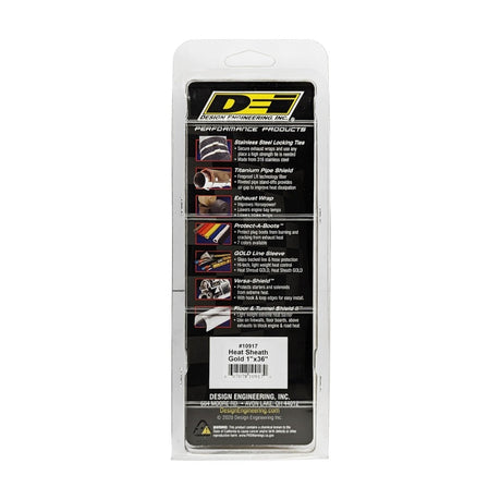 DEI Heat Sheath GOLD 1in x 36in 10917