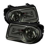 Spyder Chrysler 300C 05-10 Projector Headlights LED DRL Smoke High/Low H7 PRO-YD-C300C-DRL-SM 5075673