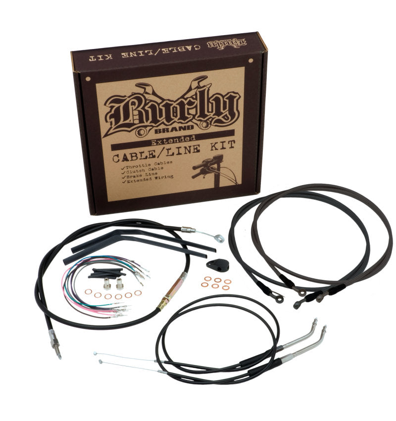 Burly Brand Bagger Control Kit 16in Ape - Black B30-1256