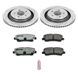 Power Stop 15-19 Ford Mustang Rear Z26 Street Warrior Brake Kit K6812-26