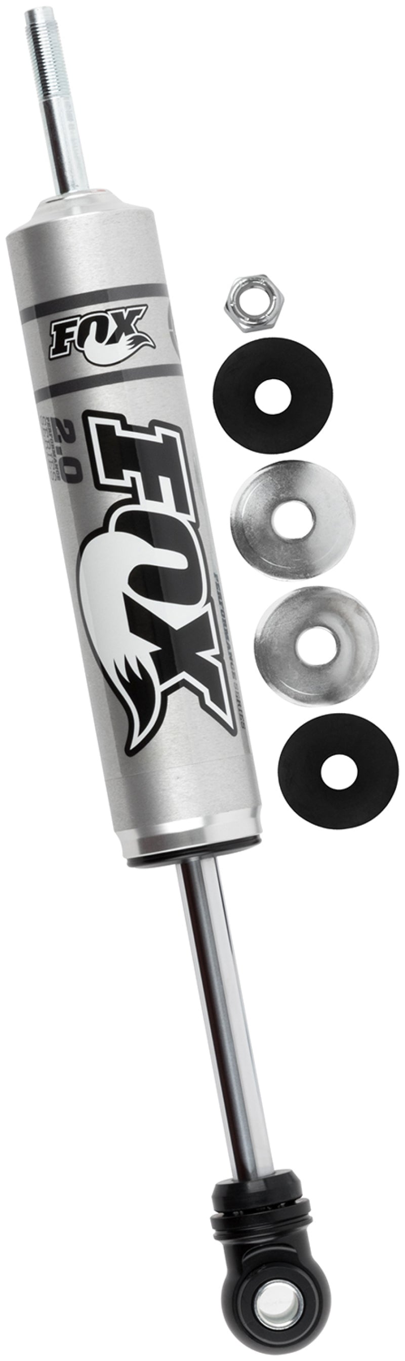 Fox 01-10 Chevy HD 2.0 Performance Series 5.1in. Smooth Body IFP Front Shock (Alum) / 0-1in. Lift 980-24-663