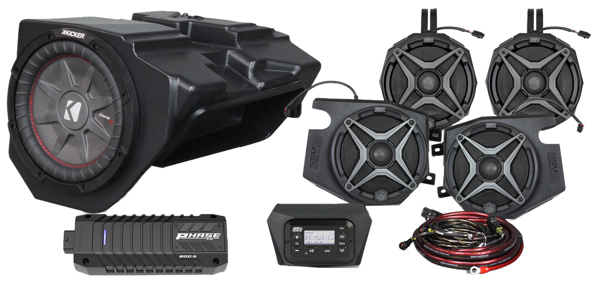 SSV WORKS 5 Speaker Plug And Play Kit 220-RZ34-Q5A3