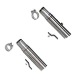 BBK 86-04 Mustang Cat Back Kit Varitune Mufflers Stainless Steel Tips 3001