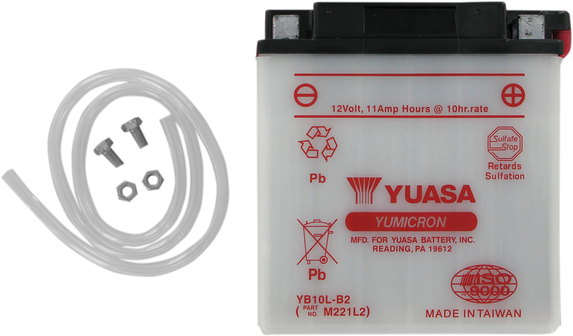 YUASA Battery - YB10L-B2 YUAM221L2