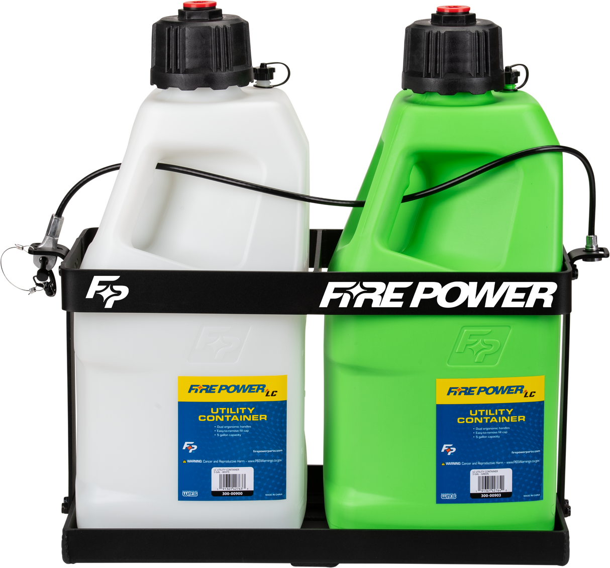 FIRE POWER Lc 5 Gallon Utility 2 Jug Rack 300-10292