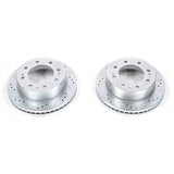 Power Stop 11-21 GMC Sierra 3500 HD Front Drilled & Slotted Rotor - Pair AR82153XPR