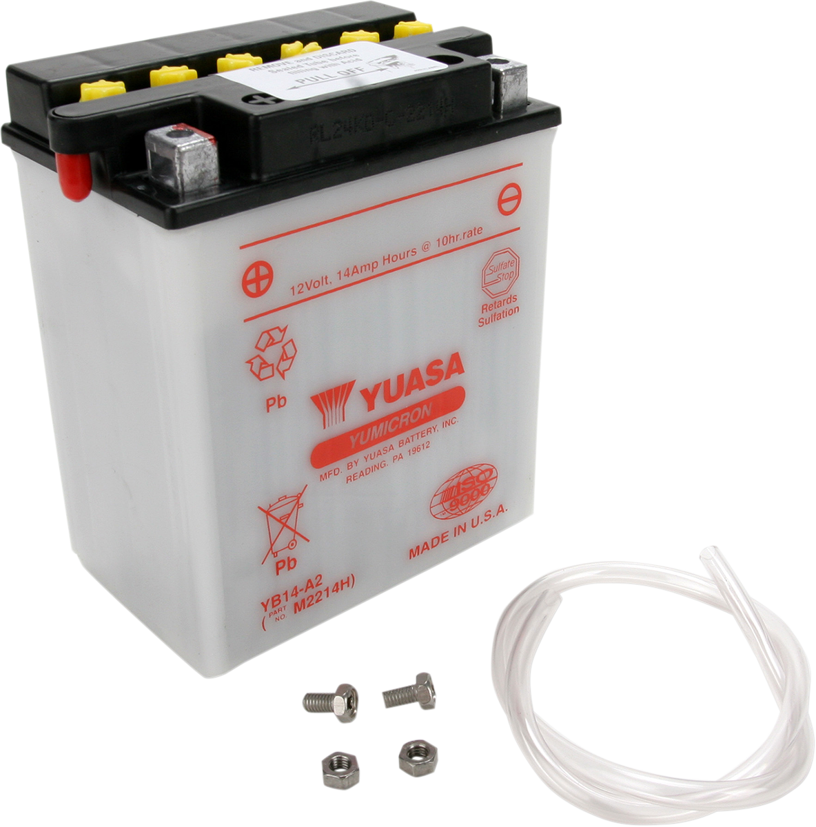 YUASA Battery - YB14-A2 YUAM2214HIND