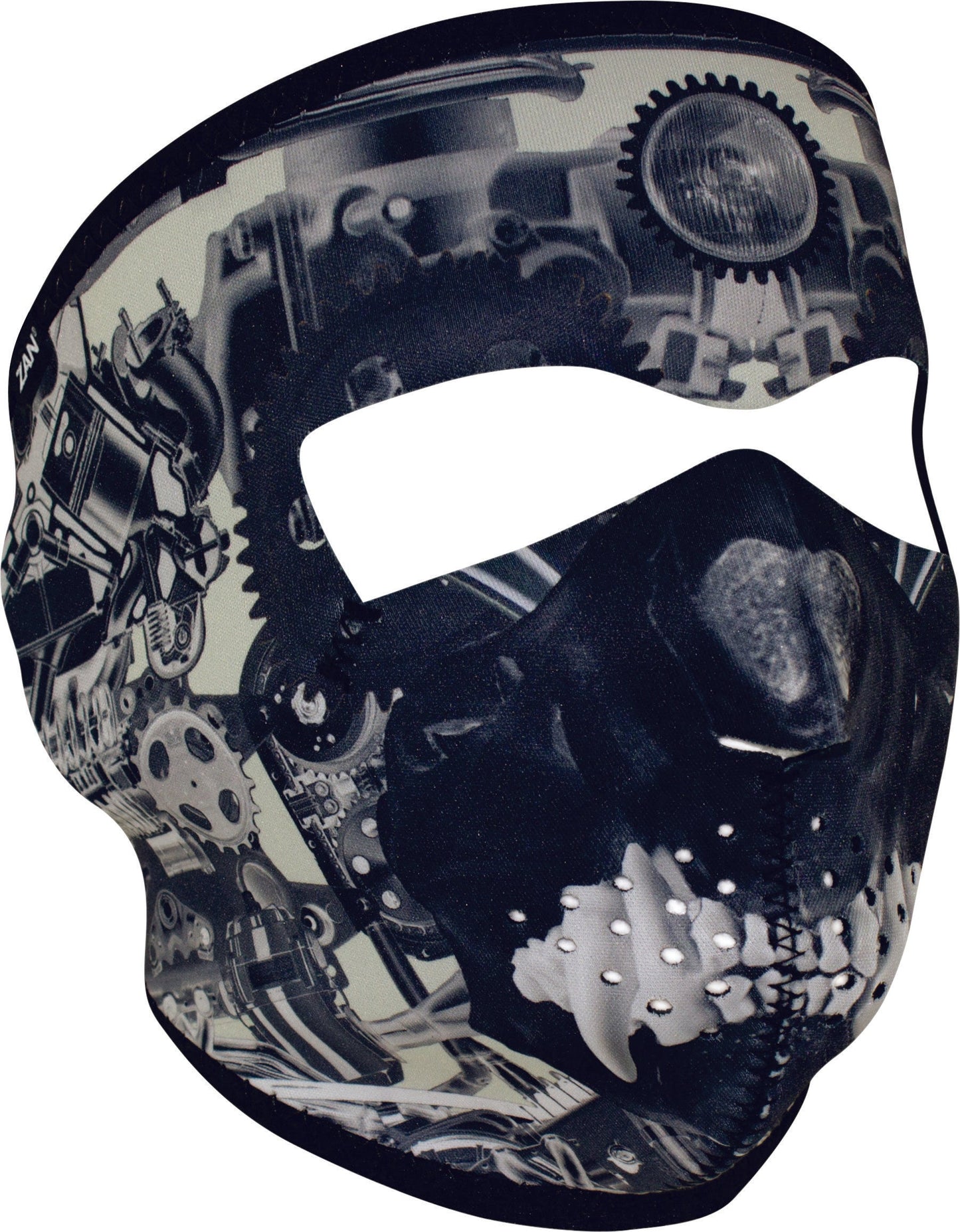 ZAN Neoprene Full Face Sprocket Skull WNFM110