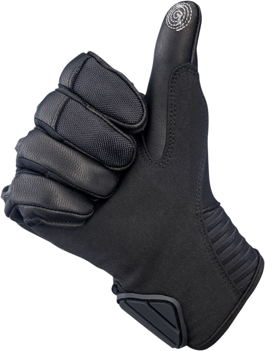 BILTWELL Bridgeport Gloves - Black Out - Medium 1509-0101-303