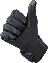 BILTWELL Bridgeport Gloves - Black Out - XS 1509-0101-301