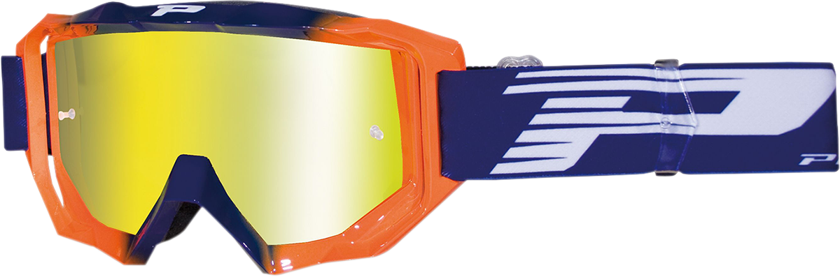 PRO GRIP Venom Goggles - Blue/Orange Fluo PZ3200BLAFFL