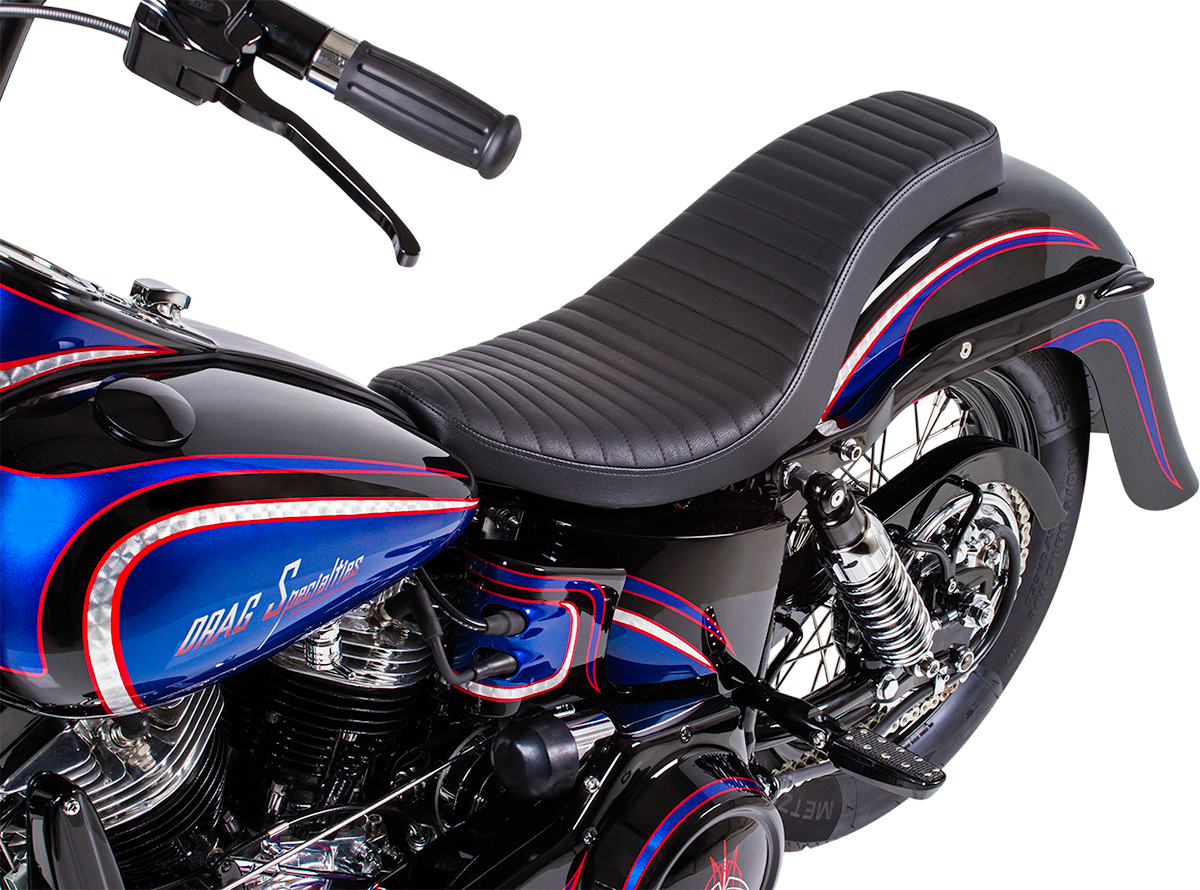 KLOCK WERKS 4" Stretched Rear Fender - Frenched - 7.125" W KWF-02-0302