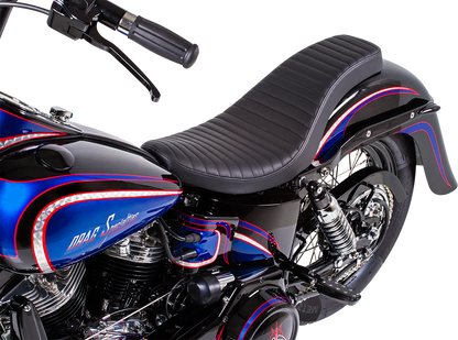 KLOCK WERKS 4" Stretched Rear Fender - Frenched - 7.125" W KWF-02-0302