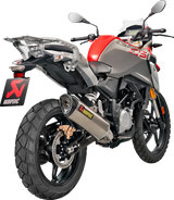 AKRAPOVIC Race Exhaust - Stainless Steel G 310 2017-2024 S-B3R2-HRSS 1810-3054