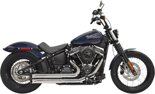 BASSANI XHAUST Pro Street Exhaust - Chrome 1S35D