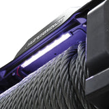 Superwinch 12000 LBS 12V DC 3/8in x 85ft Wire Rope SX 12000 Winch - Graphite 1712200