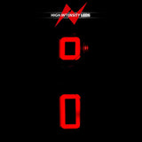 Anzo 19-21 Chevy Silverado Work TruckFull LED Tailights Black Housing Smoke Lens G2 (w/C Light Bars) 311418