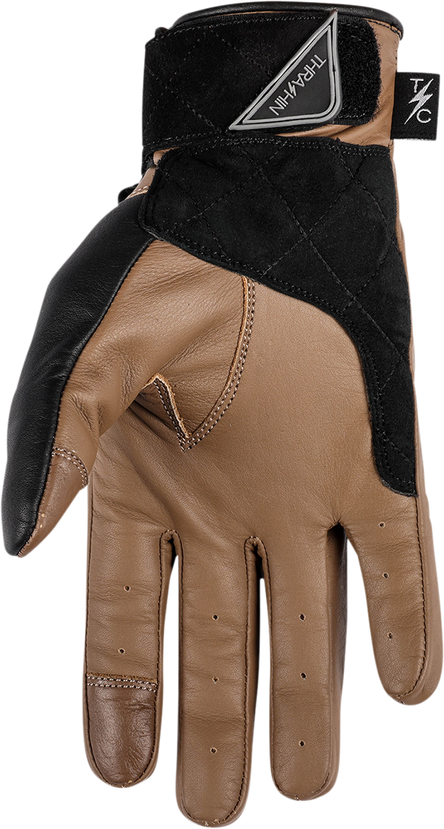 THRASHIN SUPPLY CO. Boxer Gloves - Tan - Small TBG-05-08