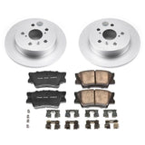 Power Stop 18-19 Toyota Camry Rear Z17 Evolution Geomet Coated Brake Kit CRK7905