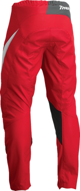 THOR Youth Sector Edge Pants - Red/White - 18 2903-2207