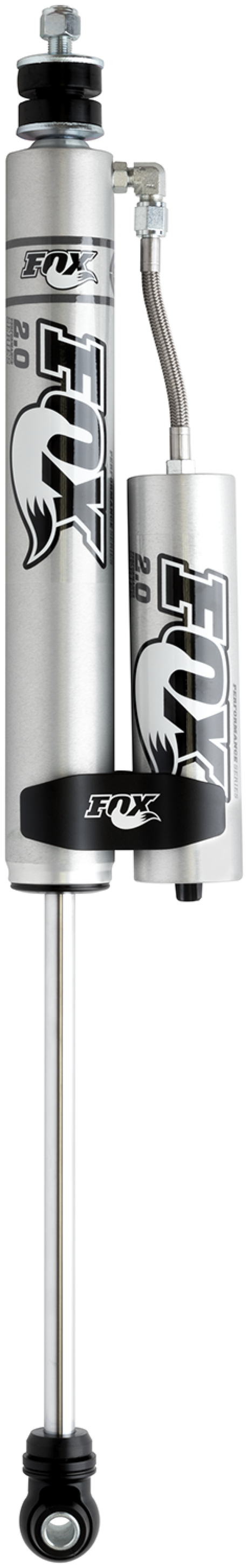 Fox 01-10 Chevy HD 2.0 Perf Series 9.6in. Smooth Body Remote Res. Front Shock / 7-9in. Lift - Alum. 980-24-961