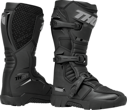 THOR Blitz XR Trail Boots - Black/Gray - Size 7 3410-3127