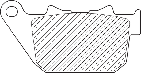 DRAG SPECIALTIES Organic Brake Pads - Sportster FAD387