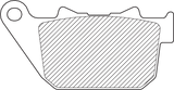 DRAG SPECIALTIES Pastillas de freno semimetálicas - Traseras 16-0918SCP