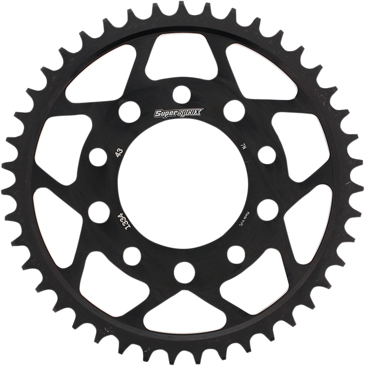 SUPERSPROX Rear Sprocket - 43 Tooth RFE-1334-43-BLK