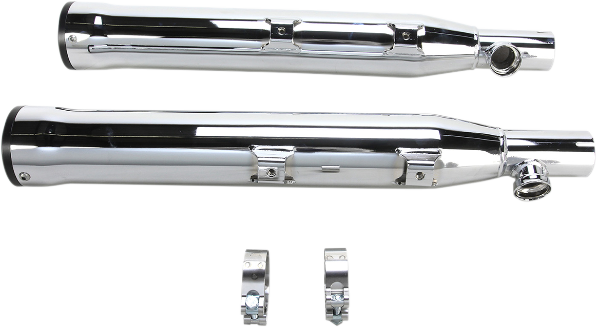 COBRA 3" RPT Mufflers for '00-'06 Softail - Chrome 6054