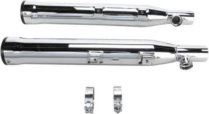 COBRA 3" RPT Mufflers for '00-'06 Softail - Chrome 6054