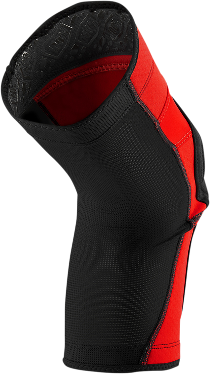 100% Ridecamp Knee Guards - Red/Black - Small 70001-00009