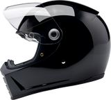 BILTWELL Lane Splitter Helmet - Gloss Black - XL 1004-101-505