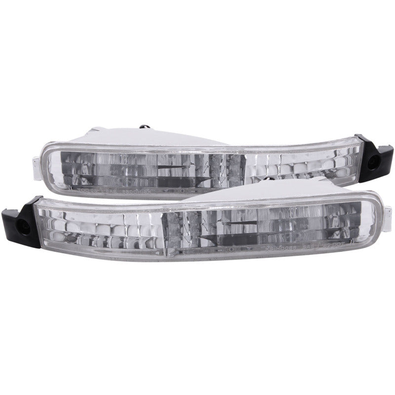 ANZO 1992-1993 Honda Accord Euro Parking Lights Chrome 511007