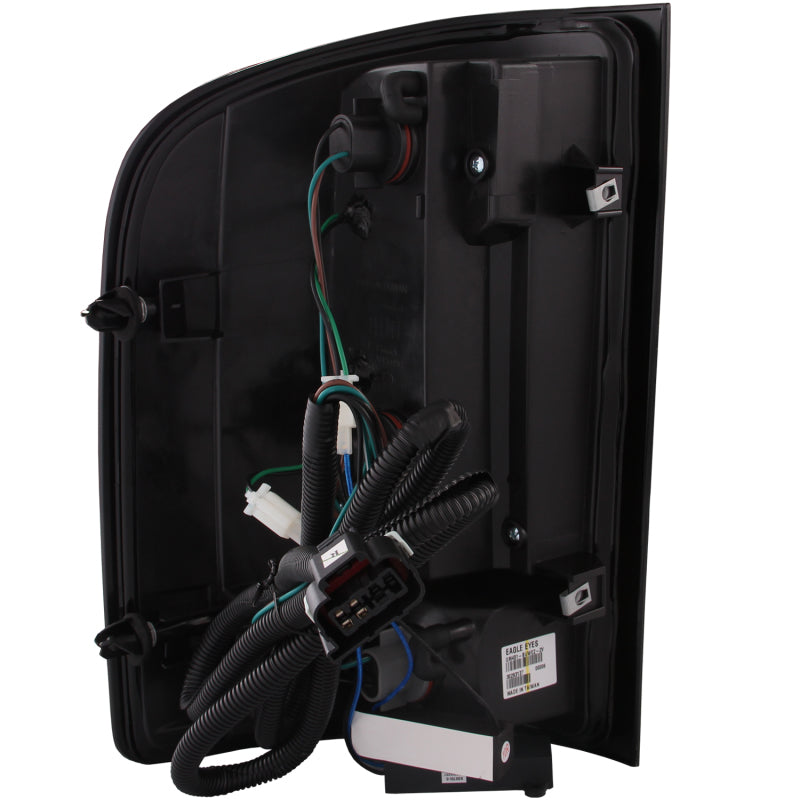 ANZO 2007-2013 Chevrolet Silverado 1500 LED Taillights Red/Clear G2 311225