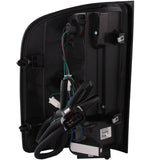 ANZO 2007-2013 Chevrolet Silverado 1500 LED Taillights Red/Clear G2 311225