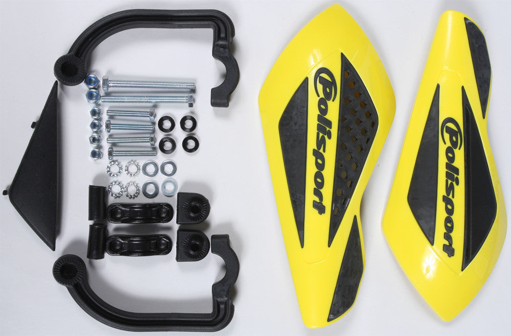 POLISPORT Handguard Free Flow Yellow 8304700004