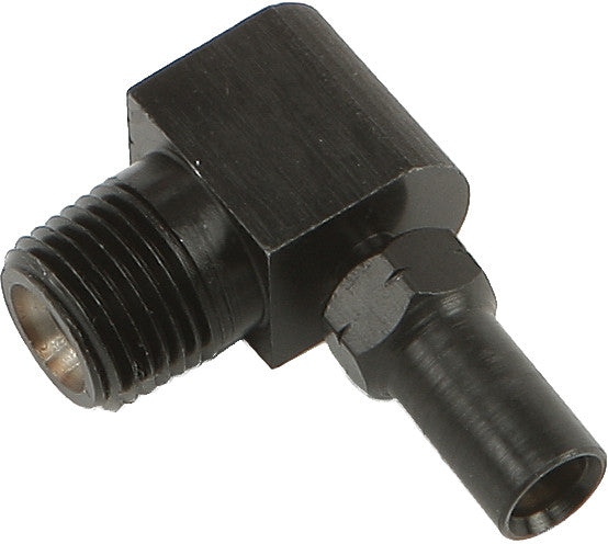 GOODRIDGE Sniper 2 Npt 90 Degree Male Adapter Black 1/8" SN822-02-18BDY