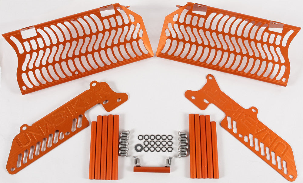 UNABIKER Radiator Guard (Orange) 14KTM500-O